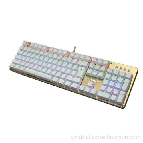 wired mechanical keyboard with backlight